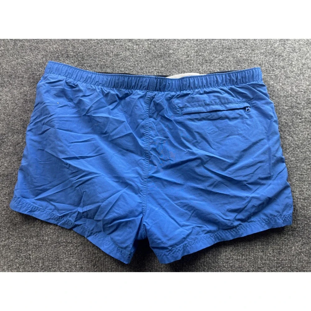 Polo Sport Swim Trunks Mens Size Medium Blue Vintage Nylon Mesh Lined Shorts